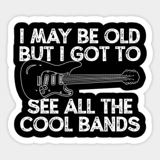 Guitar Band Guitarist Musician Sticker